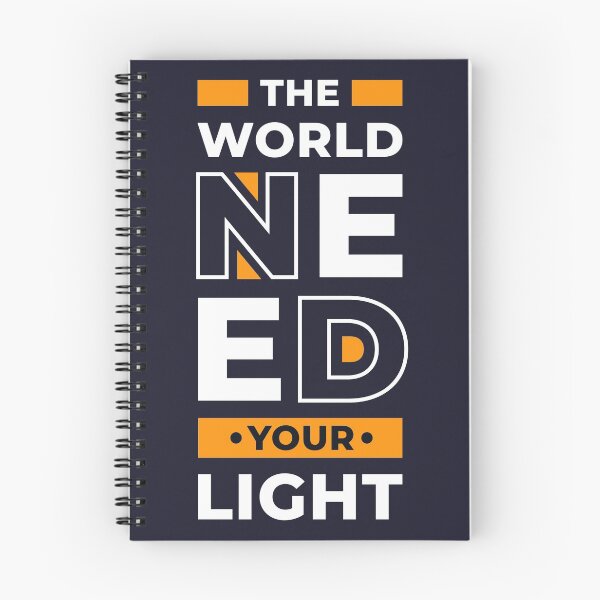Item preview, The World Needs Your Light designed and sold by Dewirumbaina.