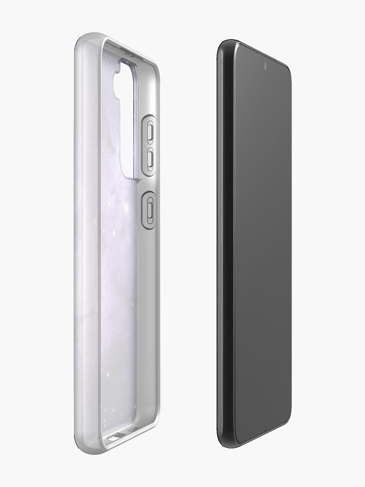 Alternate view of Purple Nebula Case & Skin for Samsung Galaxy