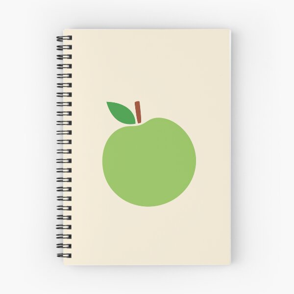 Item preview, Green Apple With Beige Background designed and sold by EllinorPrints.