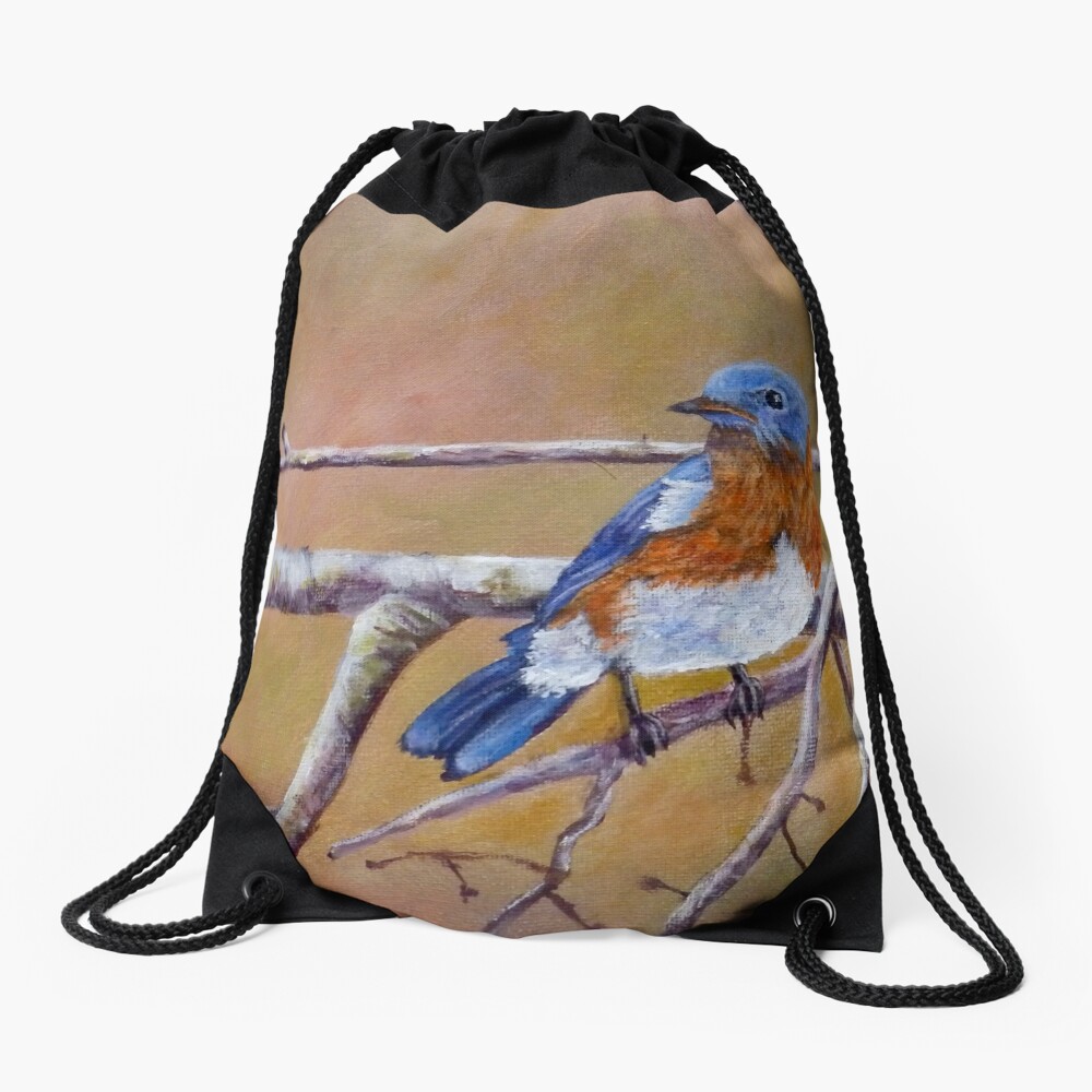 "Bluey" Drawstring Bag for Sale by DanWagner Redbubble
