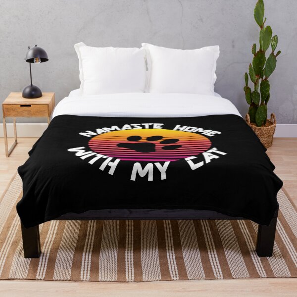 Item preview, Namaste Home With My CAT designed and sold by Winou-Shop.