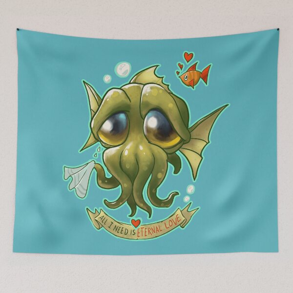 Item preview, Lonely Cthulhu designed and sold by msalata.