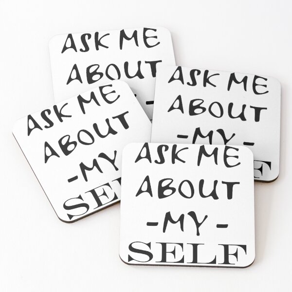 Item preview, Ask Me About My Self designed and sold by Magic-Offers.