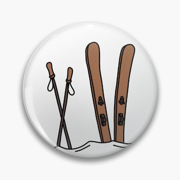 Item preview, SKIERS | Snow Skier Skilife Ski | Winter mountain range nature designed and sold by yourtravelguide.