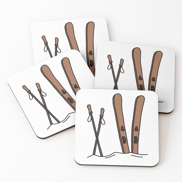 Item preview, SKIERS | Snow Skier Skilife Ski | Winter mountain range nature designed and sold by yourtravelguide.