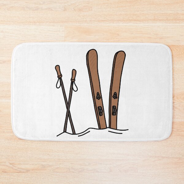 Item preview, SKIERS | Snow Skier Skilife Ski | Winter mountain range nature designed and sold by yourtravelguide.