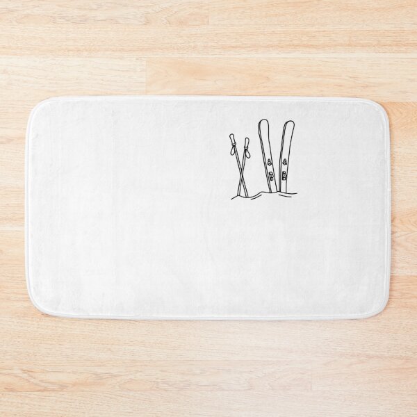 Item preview, LINEPIC SKIERS | Snow Skier Skilife Ski | Winter mountain range nature designed and sold by yourtravelguide.