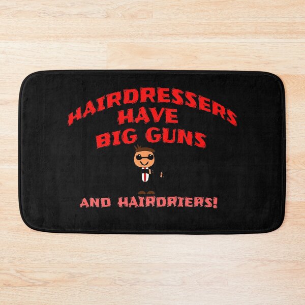 Item preview, Hairdressers have big guns and hairdriers designed and sold by Areashor.