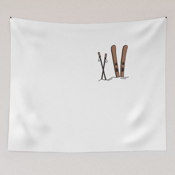 Item preview, Copy of LINEPIC SKIERS | Snow Skier Skilife Ski | Winter mountain range nature designed and sold by yourtravelguide.