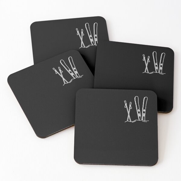 Item preview, LINEPIC SKIERS | Snow Skier Skilife Ski | Winter mountain range nature designed and sold by yourtravelguide.