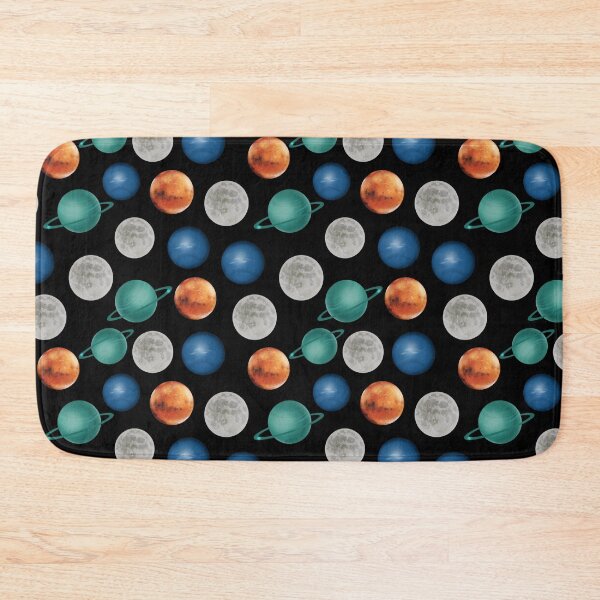 Item preview, Lots of planets seamless 3d digital pattern  designed and sold by Bonheurem.