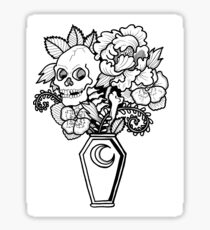 Bouquet Decay: Memento Mori Sticker