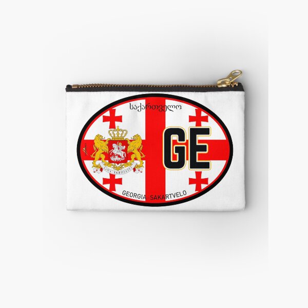 Item preview, GEORGIA Georgian Republic sakartvelo Vehicle ID Sticker Flag designed and sold by OuterShellUK.