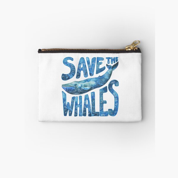 Aperçu de l'œuvre Sauvez les baleines - Blue Whale Design créée et vendue par SeaAndLight.