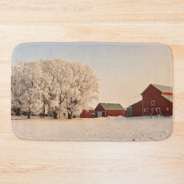 Item preview, Frosted Farm Panorama designed and sold by LynyrdSky.