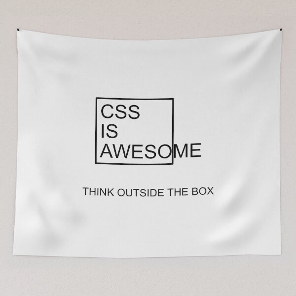 Artikelvorschau, CSS IS AWESOME entworfen und verkauft von Montrepeneuer.