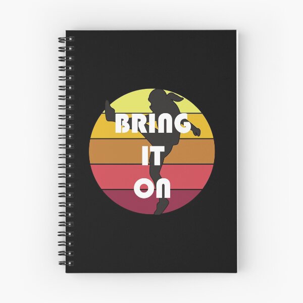 Item preview, Bring it On with a Kick Retro Sunset designed and sold by PositiveSensei.