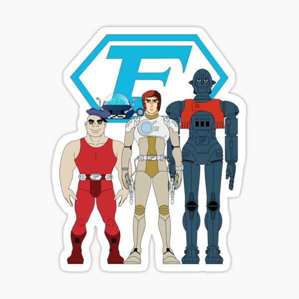 Captain Future Crew Sticker