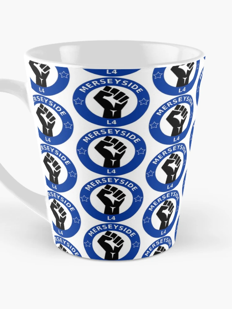 Thumbnail 3 of 4, Coffee Mug, Everton Postcode Fist designed and sold by Rag-Dog.
