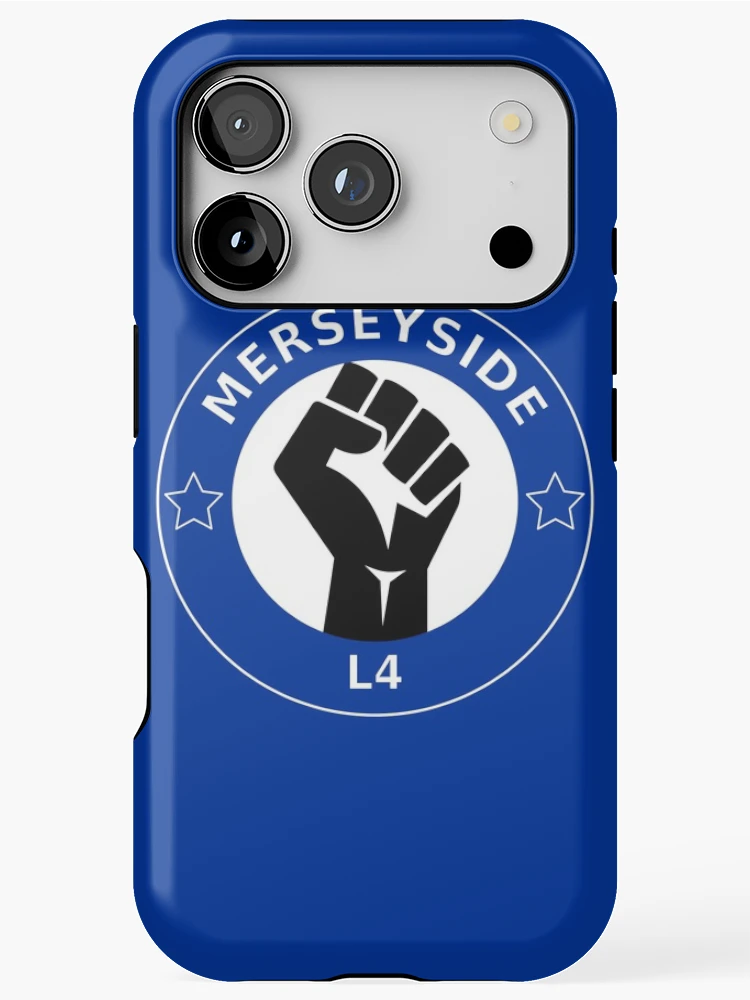 Thumbnail 1 of 4, iPhone Case, Everton Postcode Fist designed and sold by Rag-Dog.