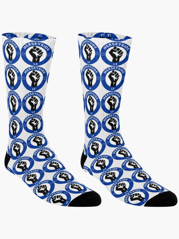 Thumbnail 3 of 5, Socks, Everton Postcode Fist designed and sold by Rag-Dog.