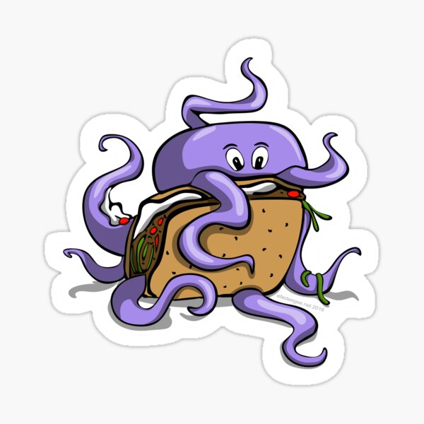 Taki Taco Sticker