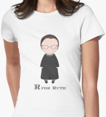 R is for Ruth Women's Fitted T-Shirt