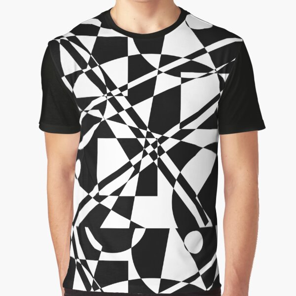 Vista previa del artículo con la obra «Gestalt Black & White 2», diseñado y vendido por LeChardonneret.