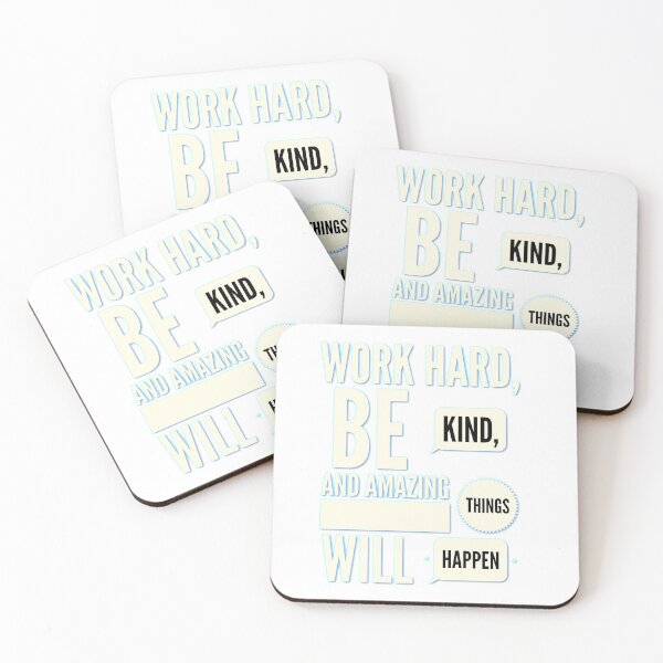 Item preview, Work hard, be kind, and amazing things will happen Tshirt Classic T-Shirt designed and sold by eajob.