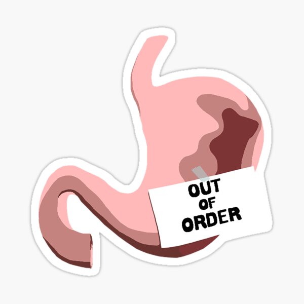 Item preview, Out of Order Stomach designed and sold by Shelbie Paulley.