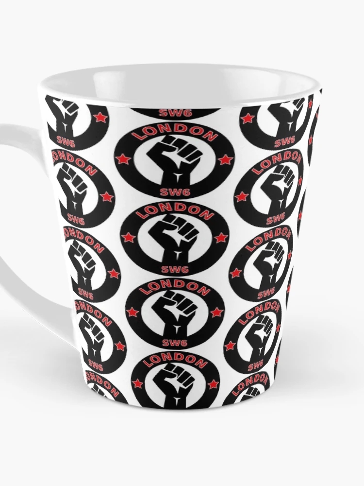 Thumbnail 3 of 4, Coffee Mug, Fulham Postcode Fist designed and sold by Rag-Dog.