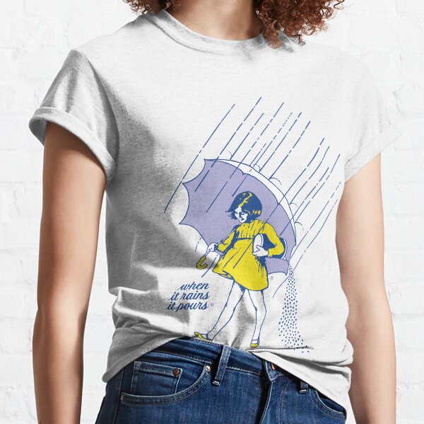 Morton Salt Girl 1968 Mascot Classic Logo Classic T-Shirt