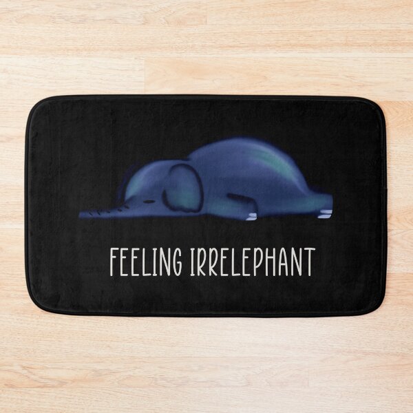 Item preview, Irrelephant - Funny Elephant Statement Saying Design designed and sold by Chutneys.