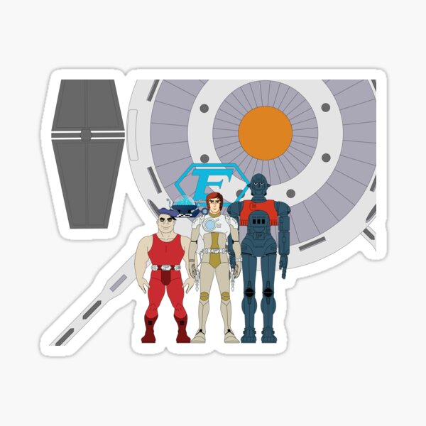 Captain Future Crew (Kometenversion) Sticker