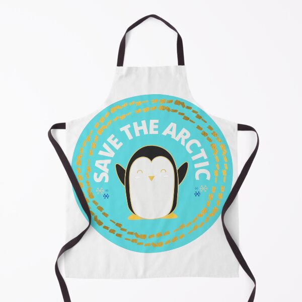 Item preview, Save the arctic with penguin global warming designed and sold by My-Queens-Store.