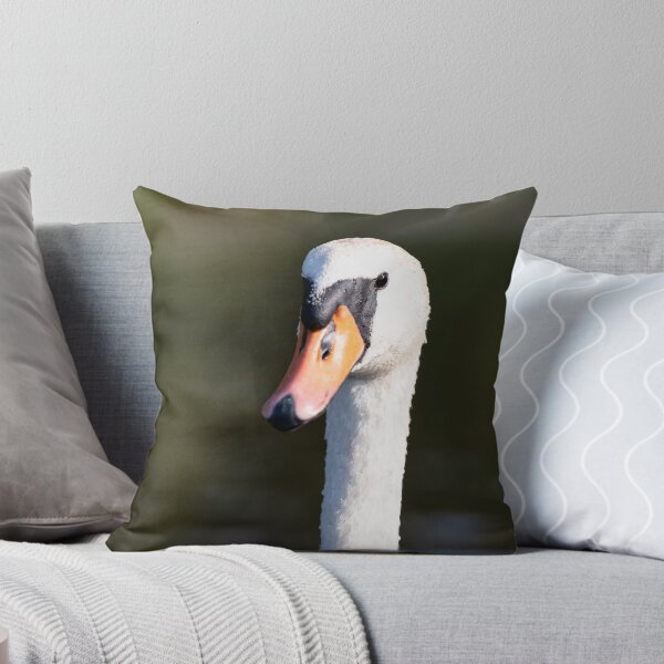 Item preview, close up of the head of a mute swan designed and sold by Ronenvief.
