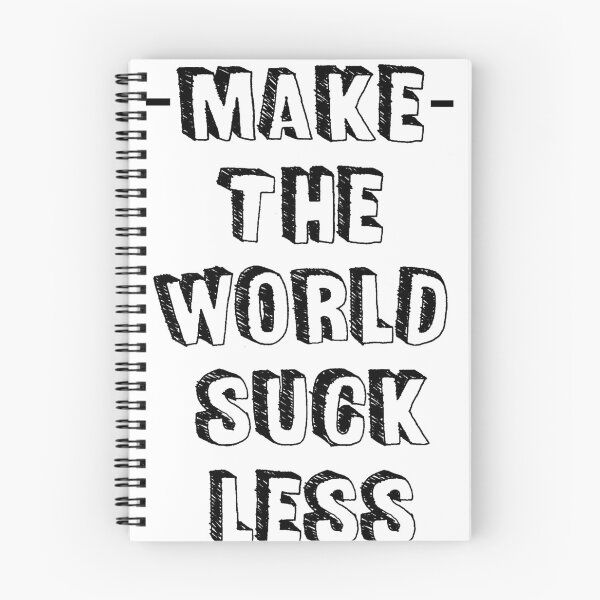 Item preview, Make The World Suck Less designed and sold by Personal-Tee.