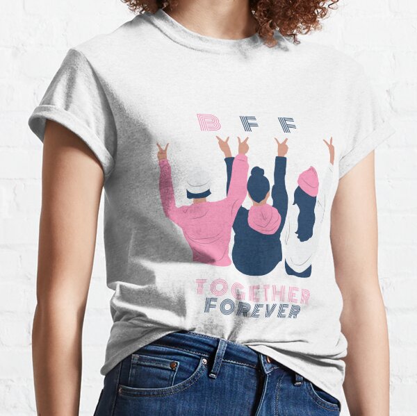 asesinato Periódico Estúpido Best Friends Forever T-Shirts for Sale | Redbubble