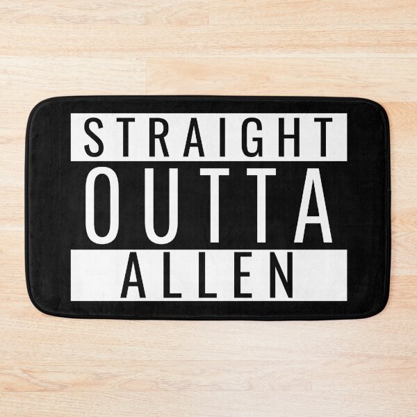 Item preview, Straight Outta Allen designed and sold by Teelogic.