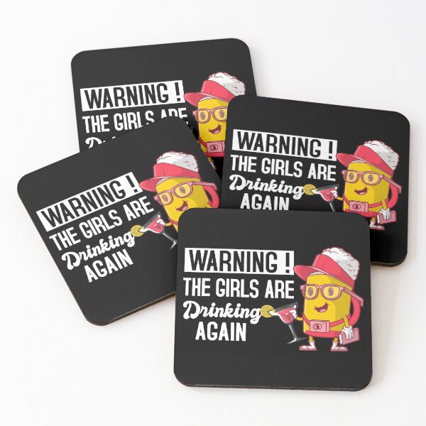 Item preview, Girl Squad Warning The Girls are Drinking Again Funny designed and sold by mikels.