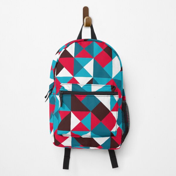 Item preview, Multicolor triangles pattern designed and sold by elgreko.