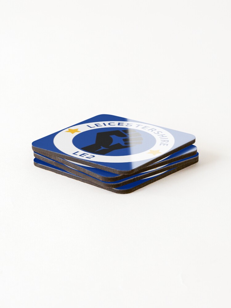 Thumbnail 4 of 5, Coasters (Set of 4), Leicester Postcode Fist designed and sold by Rag-Dog.