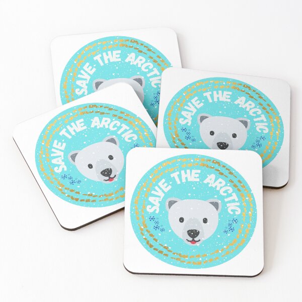 Item preview, Save the arctic with polar bear global warming designed and sold by My-Queens-Store.