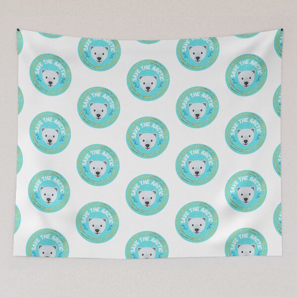 Item preview, Save the arctic with polar bear global warming designed and sold by My-Queens-Store.