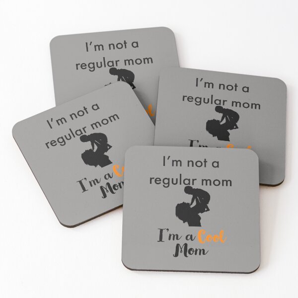 Item preview, I'm not a regular mom I'm a cool mom designed and sold by Kadouh.