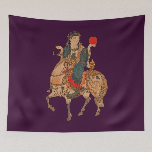 Item preview, Buddhist Saint and Philosopher Ashvaghosha on Horseback designed and sold by Tony  Pinchuck.