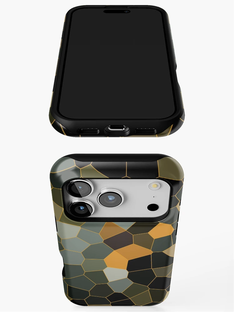 Thumbnail 3 of 4, iPhone Case, Fancy Colorful Pattern designed and sold by MagicSpread.