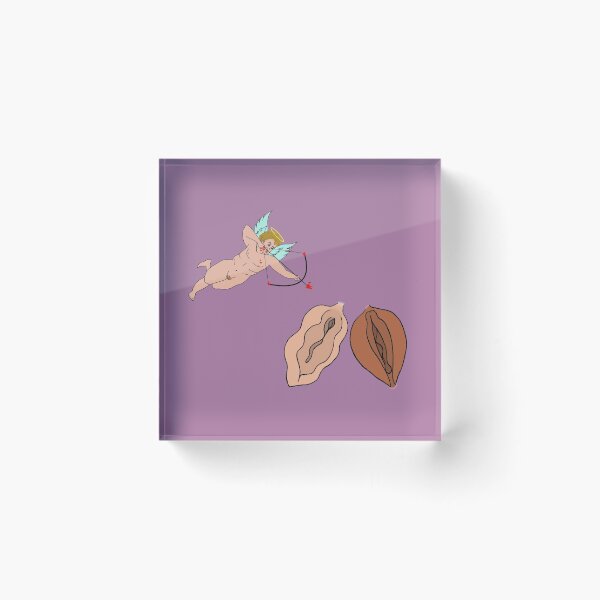 Item preview, Purple/Pink Cupido Enchantment Vulvas designed and sold by Vulvatown.