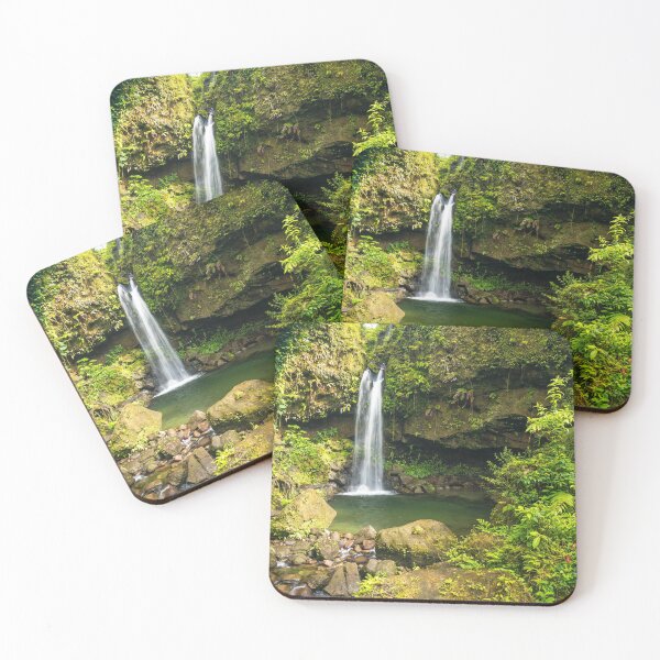 Item preview, Waterfall in Morne Trois Pitons National Park, Dominica, Caribbean designed and sold by reisefoto.