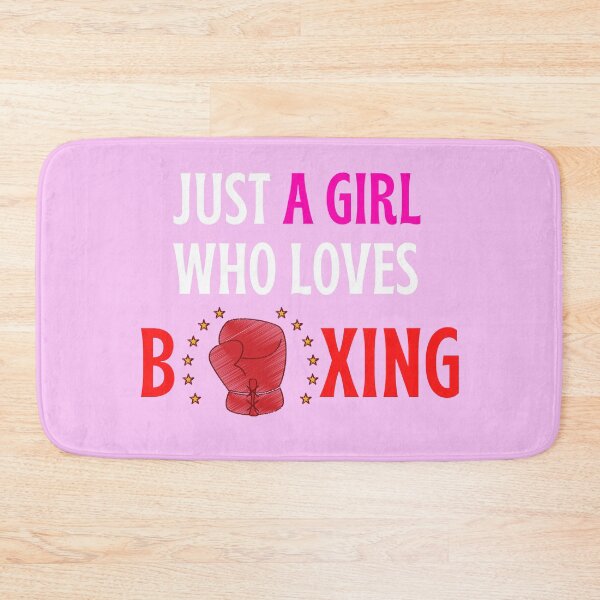 Item preview, Just A Girl Who Loves Boxing designed and sold by Nanahnania.